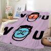 Energetic Interesting N NoU NoU U Blanket For Soft Throw Blanket for Picnic Bed Sofa Home Bedroom Cozy Warm Comfortable