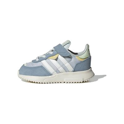 Originals Retropy F2 Comfortable Versatile Low-Top Walking Shoes Baby Shoes Blue White JP7027