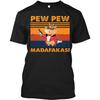 Cat Tshirt Vintage Pew Pew Madafakas T-Shirt for Men Women (Black - XL)