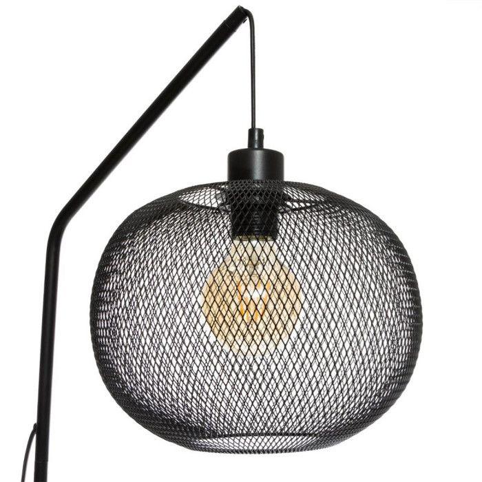 Lampadaire arc "Emie" noir Atmosphera