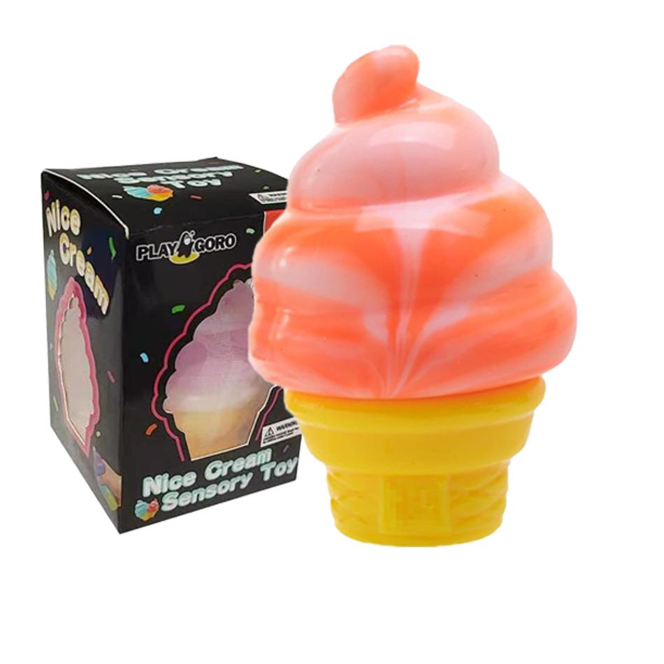 Venta Helado Forma Descompresión Needoh Cono de Helado Sorpresa Alivio del Estrés Apretar Regalos para Fiestas