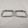 For Toyota Prado FJ150 150 2010 2011 2012 2013 ABS Chrome Car Accessories Plated Front Rear Fog Lamp Cover Trim Paste Style