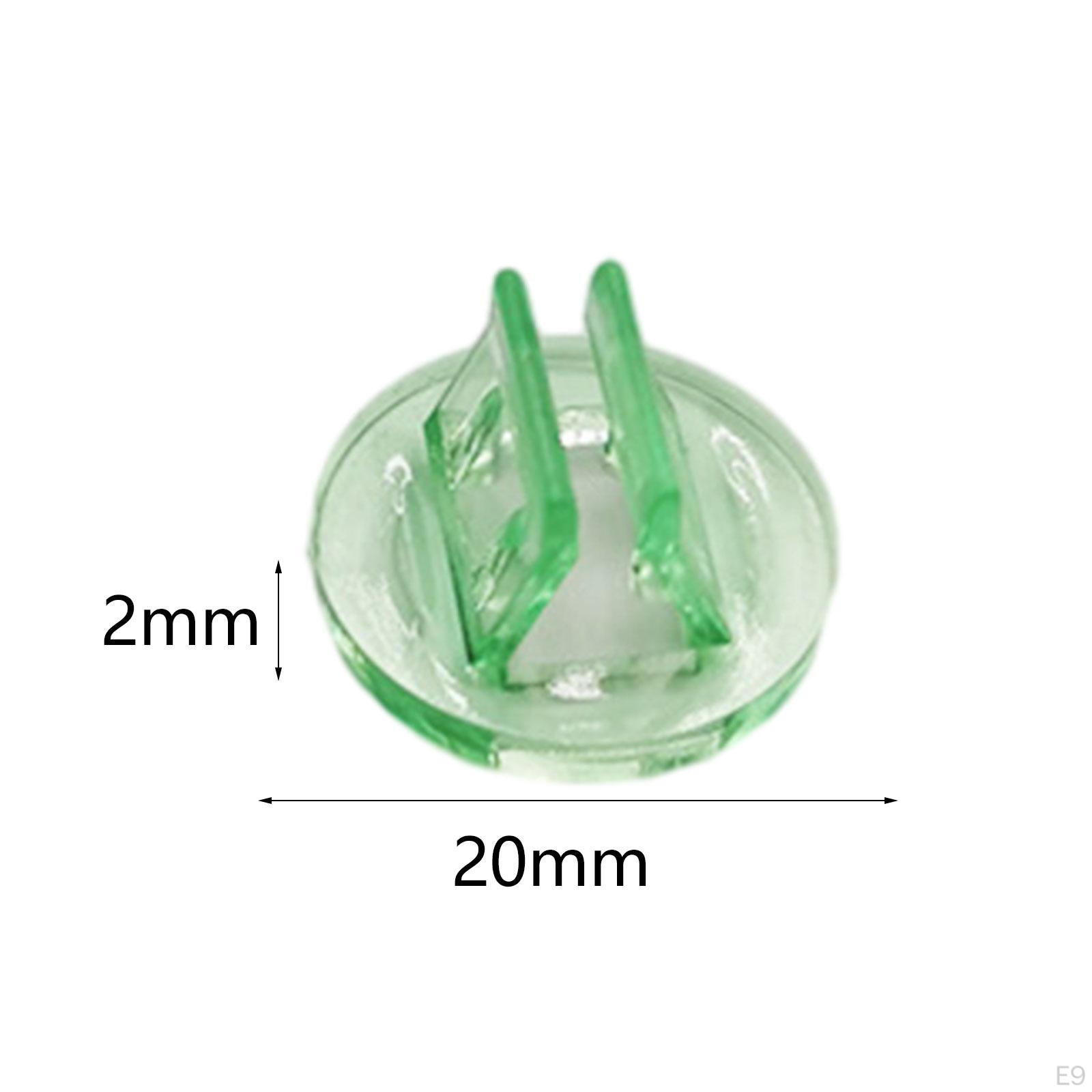 100 шт. основания для карточек миниатюрные многоцелевые зажимы для бумажной доски — фото 5