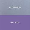 CalleaDesign SMILE Wall Clock Violet Aluminum