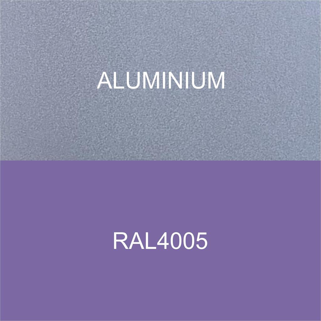 CalleaDesign SMILE Wall Clock Violet Aluminum