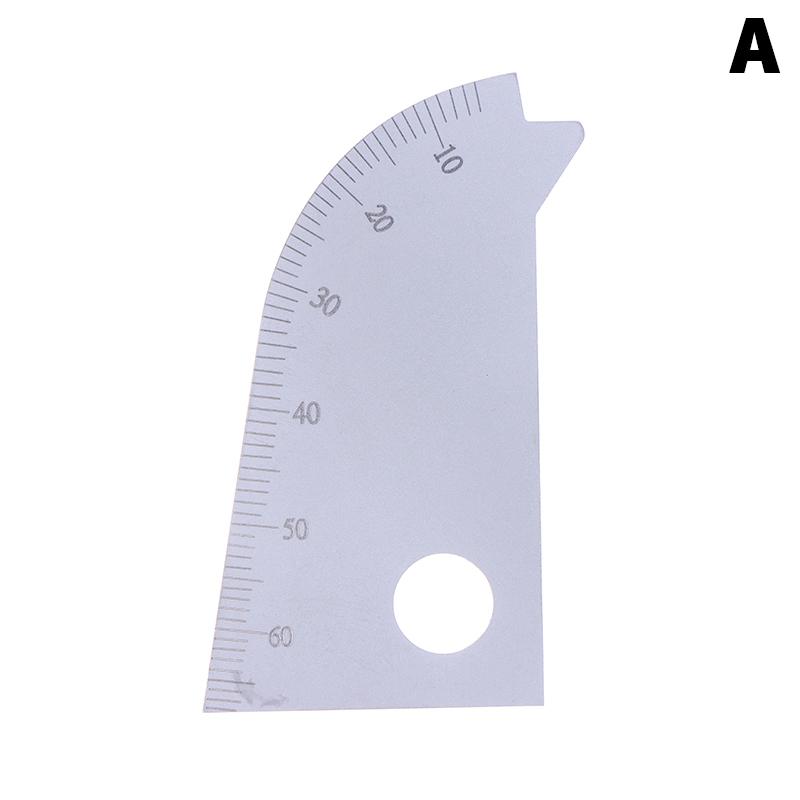 

Dental Surgical Bite Gauge Autoclavable Implant Bone Caliper Opening Measuring Stainless Steel Ruler Dentist Surgical A