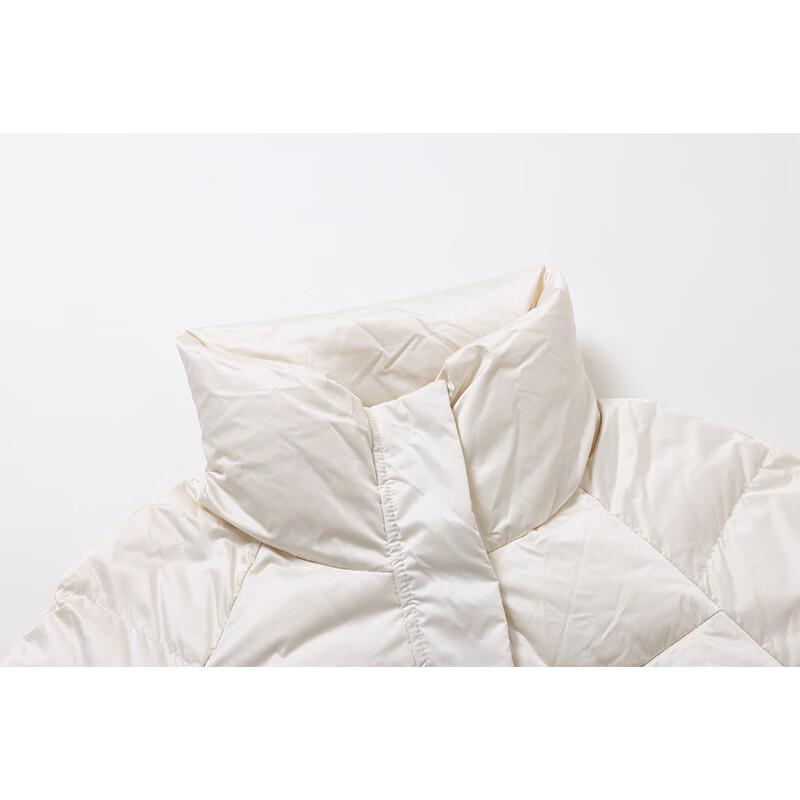 G·TENNA BN-S7866 Women's Long Stand-Collar Down Jacket