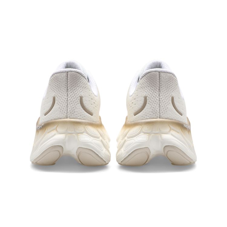 New Balance  Fresh Foam X More v4 White Gold Metallic Women Sneakers Moonbeam WMORCW4