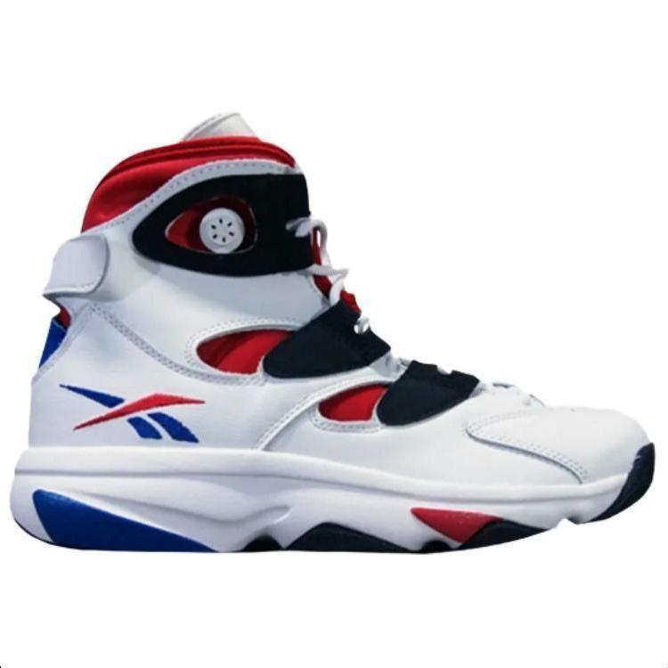 Reebok Shaq Attaq 4 Comfortable High Top Vintage Basketball Shoes Unisex White M45380