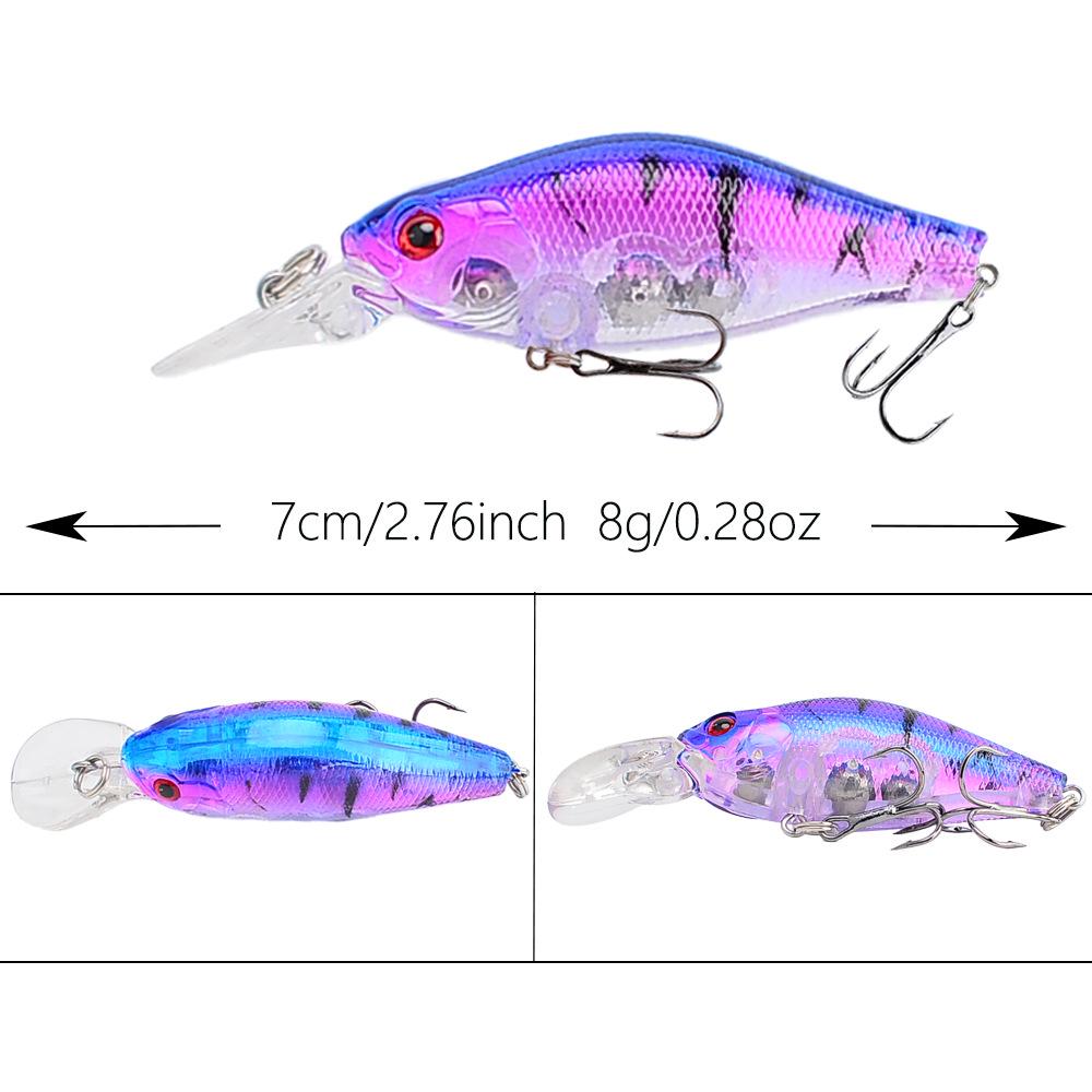 Floating Minnow Plastic Fish Bait Lure