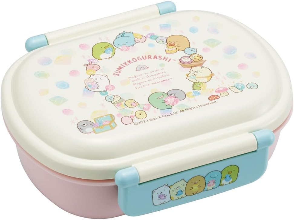 Sumikko Gurashi Bento 1 Soft Made in House Set Box, Tier, Lid, Japan, 360ml, San-X Mole's (Bento Box, Balan)