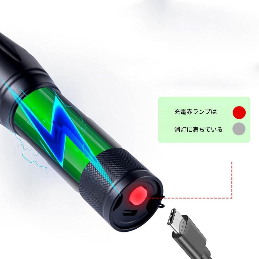YZYOE Rechargeable 850NM Infrared Tactical Dual White and LED Infrared Hunting Two for Raccoon and Night Flashlight, Light, Modes, Hunting,