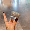 Rhinestone-Embellished Travel-Size Face & Eye Cream Bottles - High Aesthetic Design