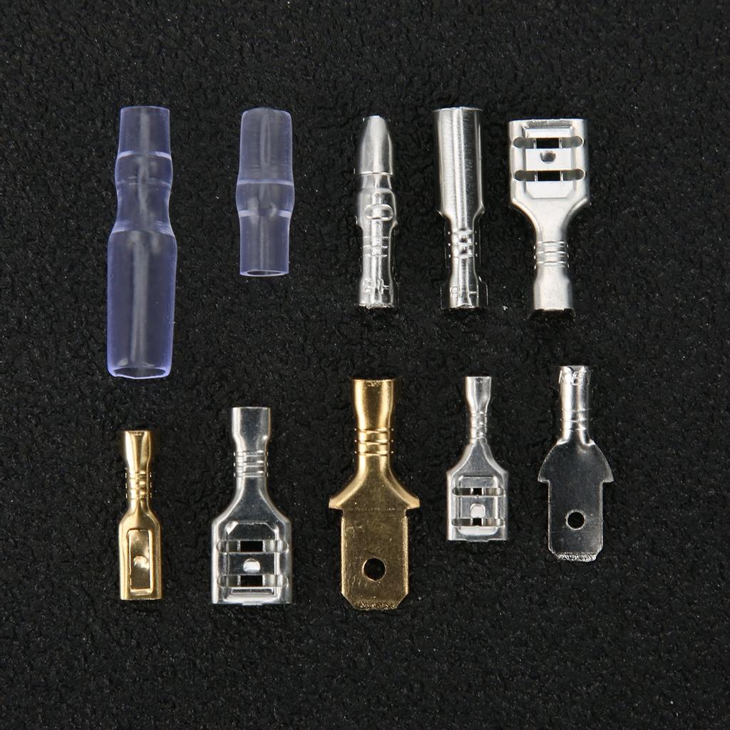 150Pcs Insulated Wire Terminals Male Female Cable Connector Industrial Supplies 2.8/4.8/6.3/4mm