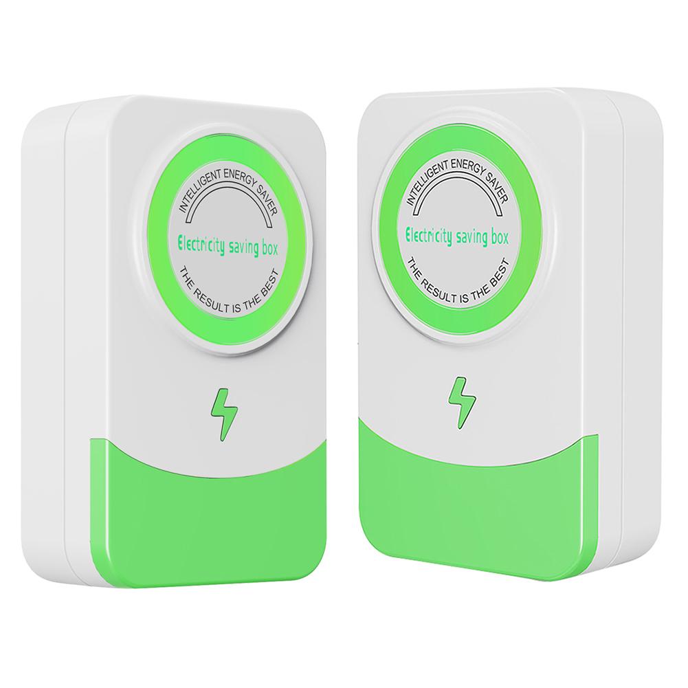 8-1pcs Power Save Electricity Energy Saver 90V-250V US/EU/UK Plug Stable Voltage Saver Smart Saving Box Safe Plug Household