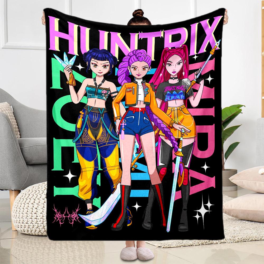 Starlit Harmony Blanket Ultra-Soft Perfect for Bed Couch Office Chair All-Season Use Digital Print Birthday Christmas Gift Blanket