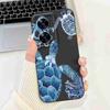 For Oppo Realme C55 RMX3710 Case Cute Cat Luxury Flower Bow Silicone Soft Matte Cover For Realme c55 C 55 Shockproof  Phone Case
