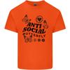 Antisocial Butterfly Unisexs Light Cotton TShirt