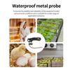 -50℃~125℃ Digital Thermometer Waterproof Metal Probe Temperature Meter LED Display Temperature Sensor Detector Aquarium