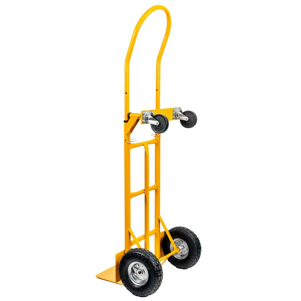 Mega-M 2in1 Miller Warehouse Trolley, Yellow, 250 Kg, Carton N