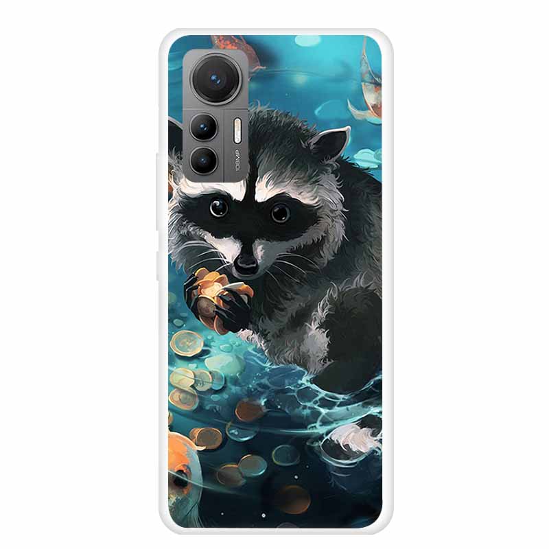 For Xiaomi Redmi K50 Ultra Case Christmas Soft Silicone Back Cover Phone Case for Redmi K50 Extreme Edition Clear Cartoon Funda