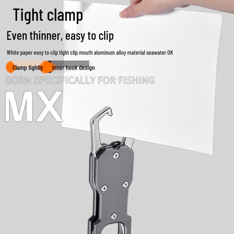 Multi-Functional Fish Lure Pliers Set with Scale and Extended Handle Gripper for Large Fish