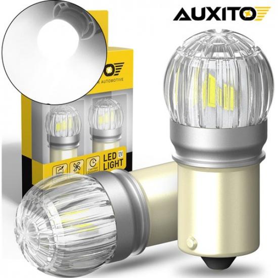 

Bulb LED Backup Reverse Lights 1156 Xenon White for Chevy Express 1500 1996-2002