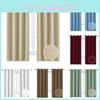 Nordic Style Sun Blocking Curtain With Thermal Insulation For Home And Outdoor Areas