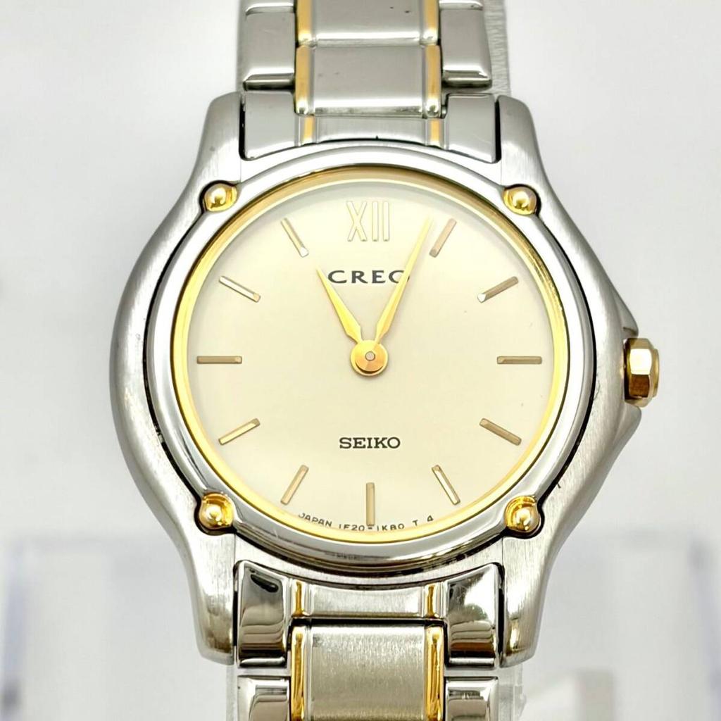 SEIKO Creo Watch 0N1084 New Battery Women's 1F20-0G50