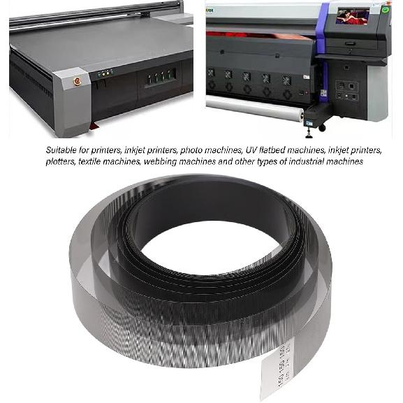 150LPI Encoder Strip 5m Length 15mm Width for Inkjet Printer Photo Machine Flatbed Machine for Flatbed Machines Printer Encoder Strip Film