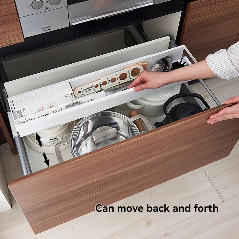 Expandable Spice Rack, Multi-functional Metal Shelf, Retractable Kitchen Storage Rack for Various Bottles and Jars, Dish Shelf, Multipurpose Use