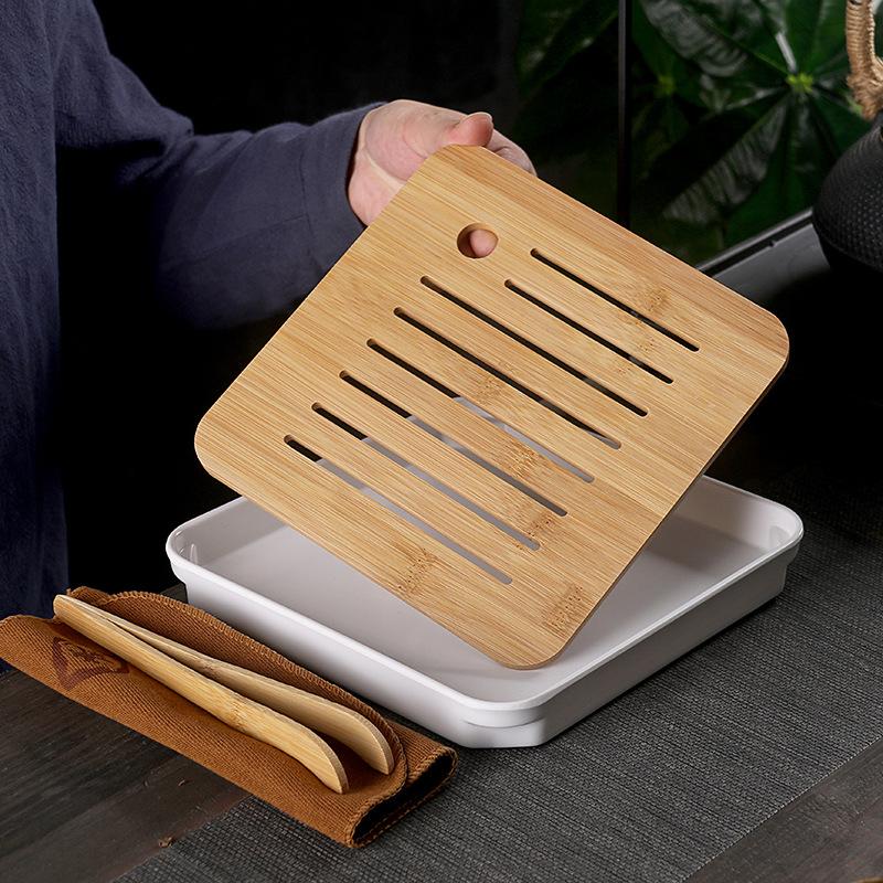 Ceramic goods kiln change portable travel tea set business company gift
