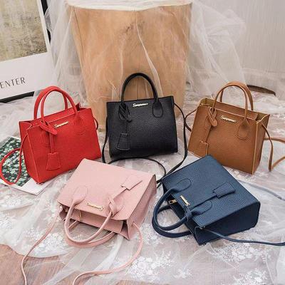 Lychee Grain Handbag for Women - 2024 Small Tote Bag