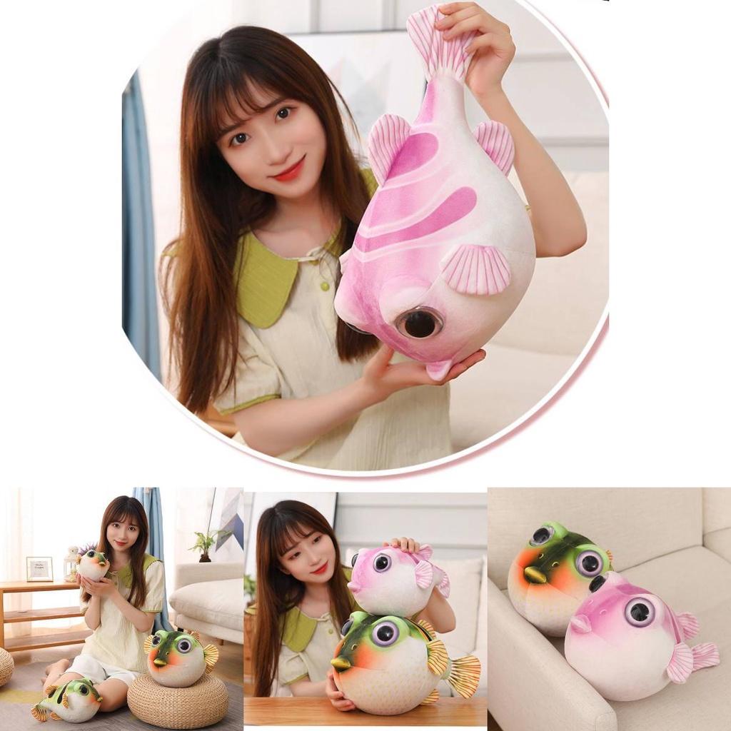 Peluche Carino Delfino Per Bambini Animale di Peluche Divertente Morbido e Abbracciabile Disponibile in Verde e Rosa 26cm/0.13kg
