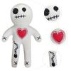 Voodoo-Puppe Kreatives Cartoon-Stofftier Halloween Voodoo-Puppe Niedliche Stoffpuppe Geschenke für Kinder Erwachsenezz55