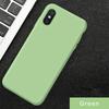 Liquid Silicone Phone Case for iPhone 7 8 Plus, for iPhone X Xs Max XR 6 6S Plus 11 Pro Max 12mini Pro Max