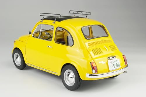 Platz/Italeri 1/12 Scale Fiat 500F 1968 with Roof Rack, Plastic Model Kit PIT006 (Car)