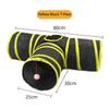 Tunnel per gatti Forniture per animali domestici Cat ST Pass Play Tunnel Tunnel per gatti pieghevole Giocattolo per gatti Canna da trapano traspirante per carta rumorosa per interni