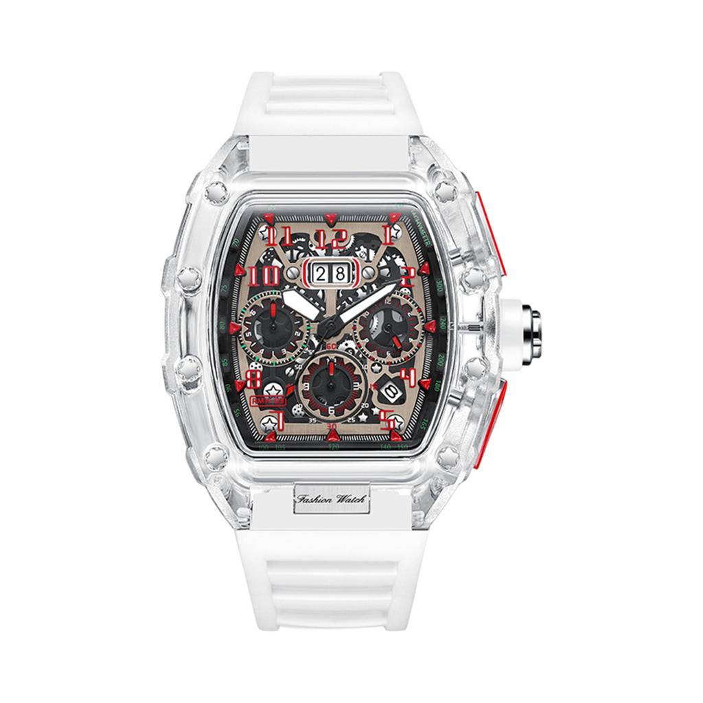 Men's Waterproof Luminous Running Alarm Clock Watch