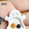 3D Printed Miniature Models Bat Ghost Tray for Dollhouse Halloween Diorama Props Ornaments Tabletop Decor Accessories Blind Box Scene Fairy