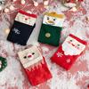 Santa Socks Christmas Decoration for Home Merry Christmas Ornament Happy New Year  Xmas Gifts