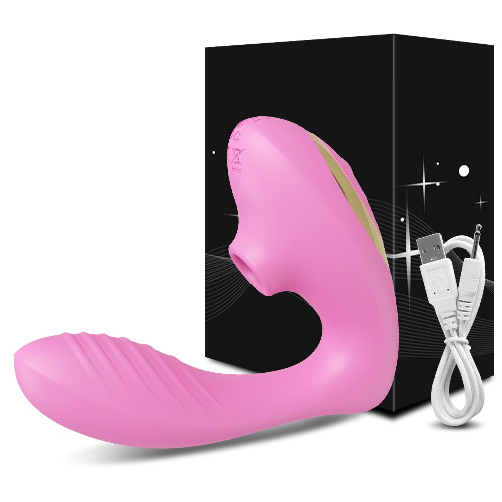 Leistungsstarker Saugvibrator Sexspielzeug für Frauen G-Punkt Oralsex Klitoris Klitorale Vagina Stimulator Sauger Erwachsenenprodukte 18+18+