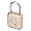 Fingerprint Padlock IPX2 Waterproof Smart Keyless Biometric Thumbprint Lock for Locker Backpack Suitcase