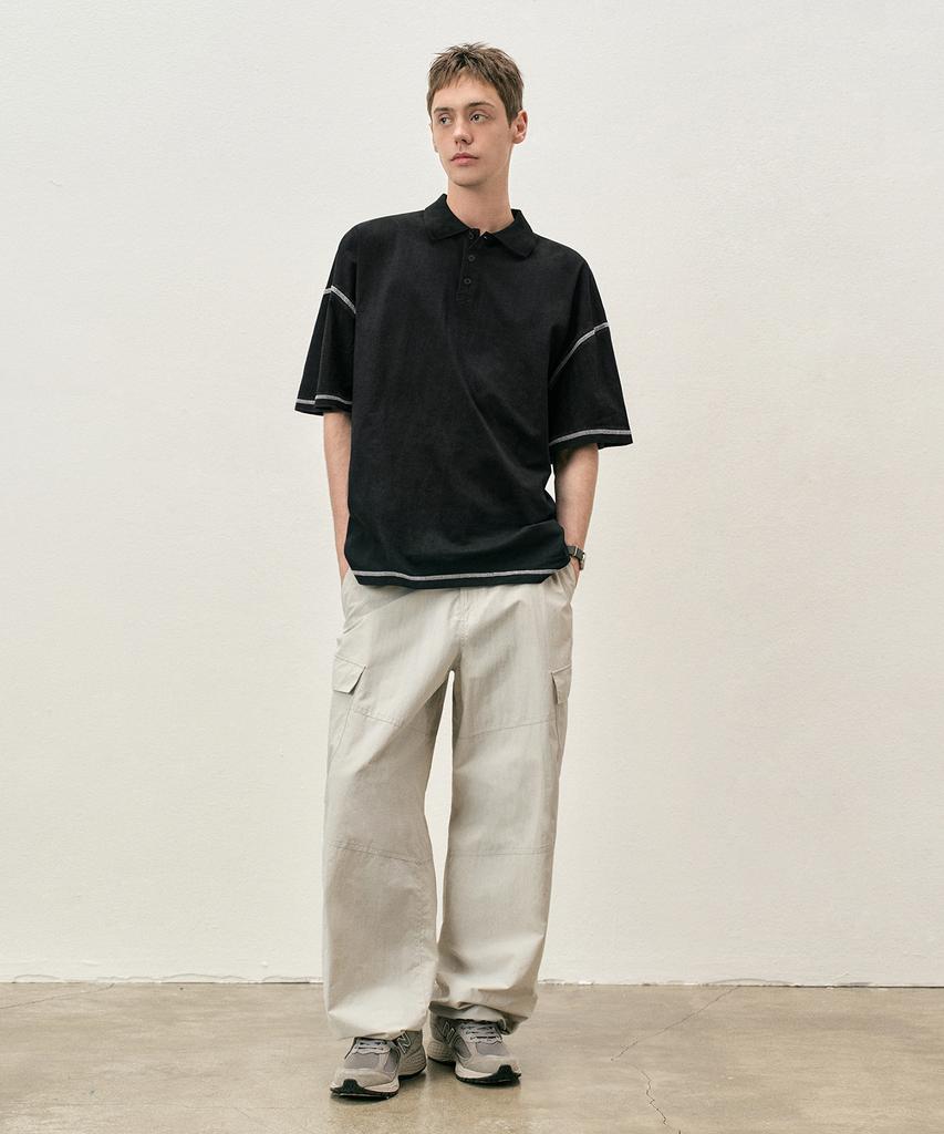COSTUME O’CLOCK Nylon Balloon Cargo Pants 3 Color Coospt242