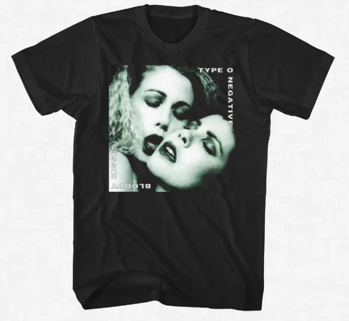 

Type O Negative Hazmat Kiss Casual Tshirt Luxury Brand for Unisex and Women Top 2026 New Summer Tees S