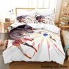 KonoSuba Anime Bedding Set Single Twin Full Queen King Size Duvet Cover Bed Set for Adult Kids Bedroom