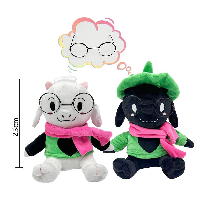 Non-Toxic Treasuringu New Deltarune Plush Toys Kawaii Ralsei Plush Stuffed Toys Tenna Doll Changeable Plushie Clothes Birthday Gifts