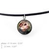 Norfolk Terrier – Necklace pendant with your photo, handmade | Art-Dog