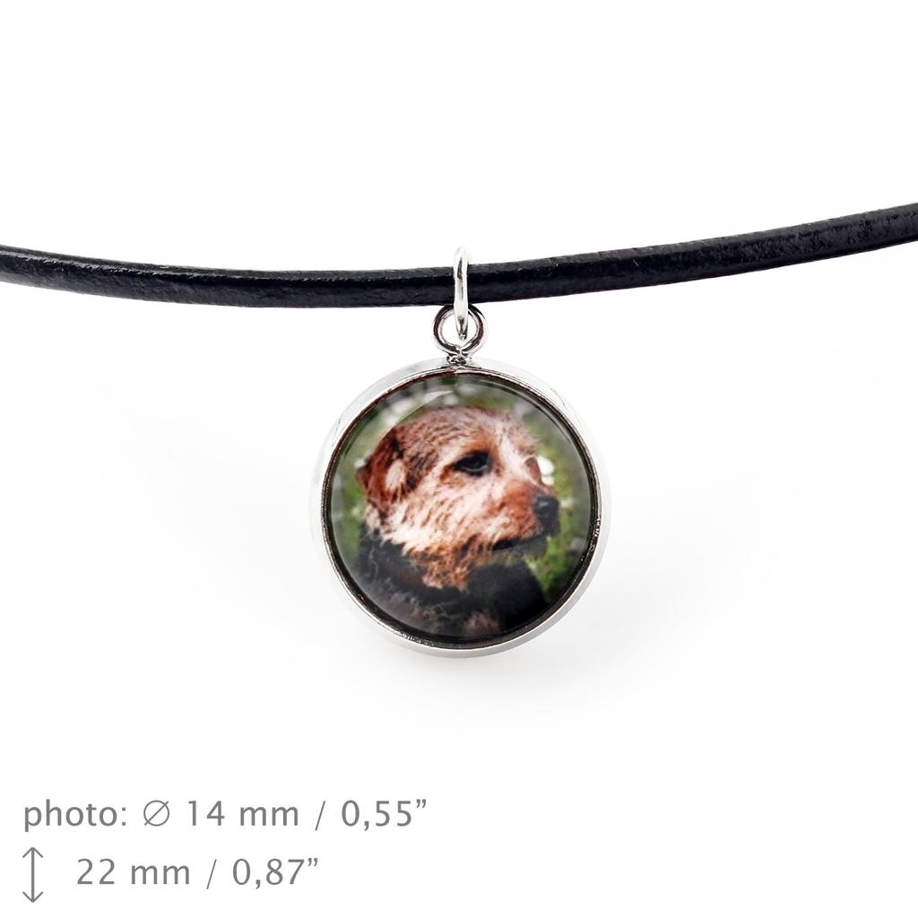Norfolk Terrier – Necklace pendant with your photo, handmade | Art-Dog