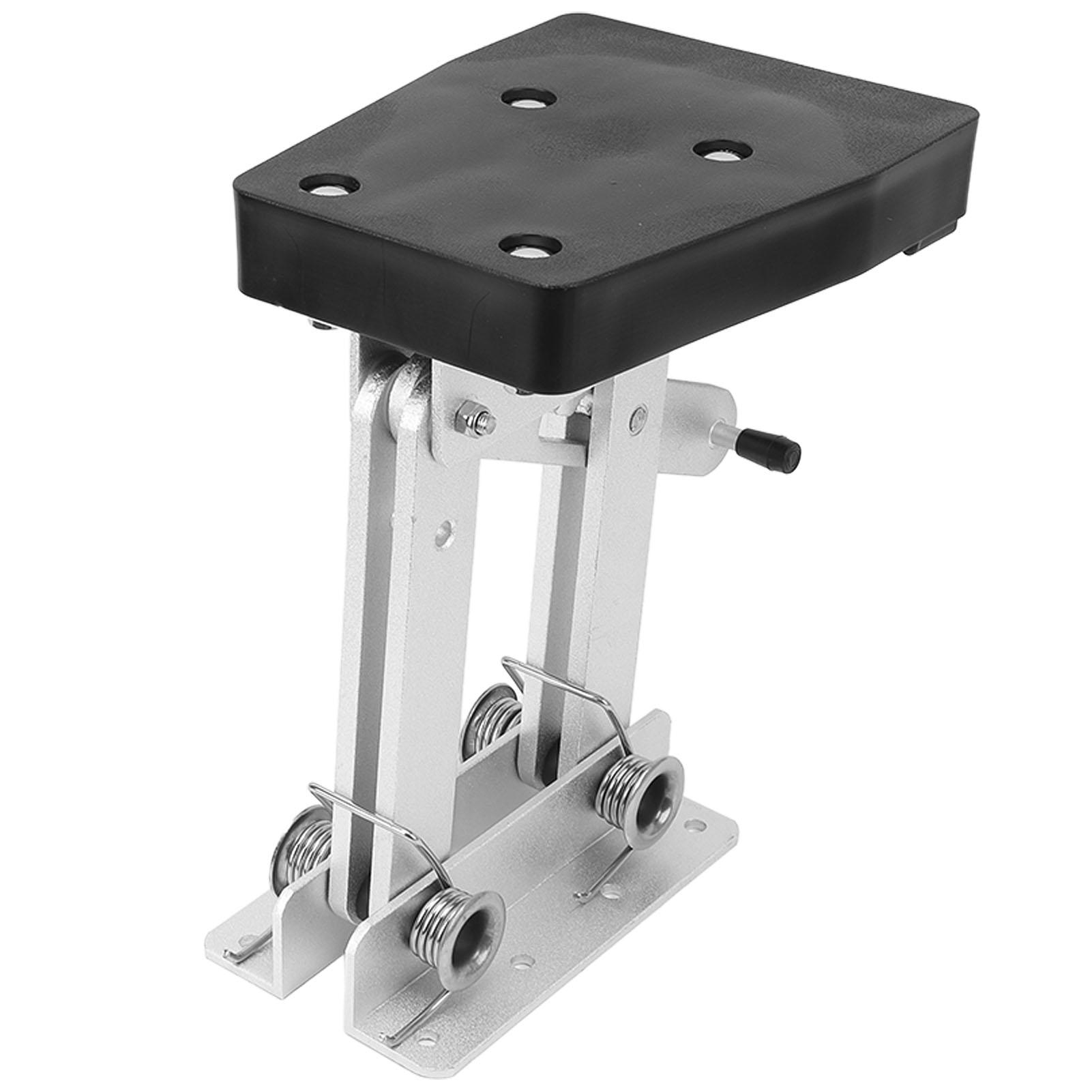 

Boat Motor Bracket Yacht Marine Aluminium Alloy 5 Gears Adjustable Engine Bracket For 2 Stroke 7 1 2‑20 HP Engine